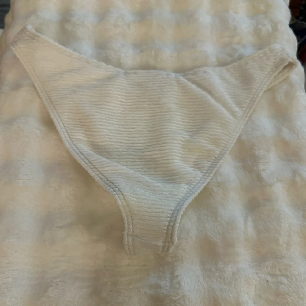 Rumer the label Rosa ribbed Bikini Bottom‎ in white